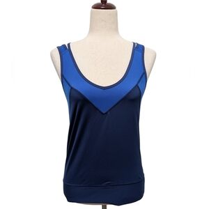 Lucy Workout Tank Top Blue Dri Fit Women's Size XS Running Gym Athleisure